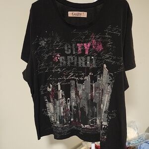 Black City Spirit Short Sleeve Tee